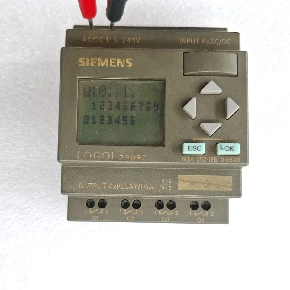 SIEMENS 6ED1052-1FB00-0BA3 LOGO 230RC AC/DC 115 240V FAST SHIP